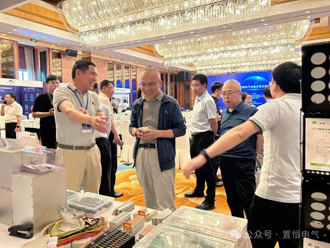 展会直击丨2024中国电气设备市场分析研讨会：置恒荣获先进单位称号(图6)