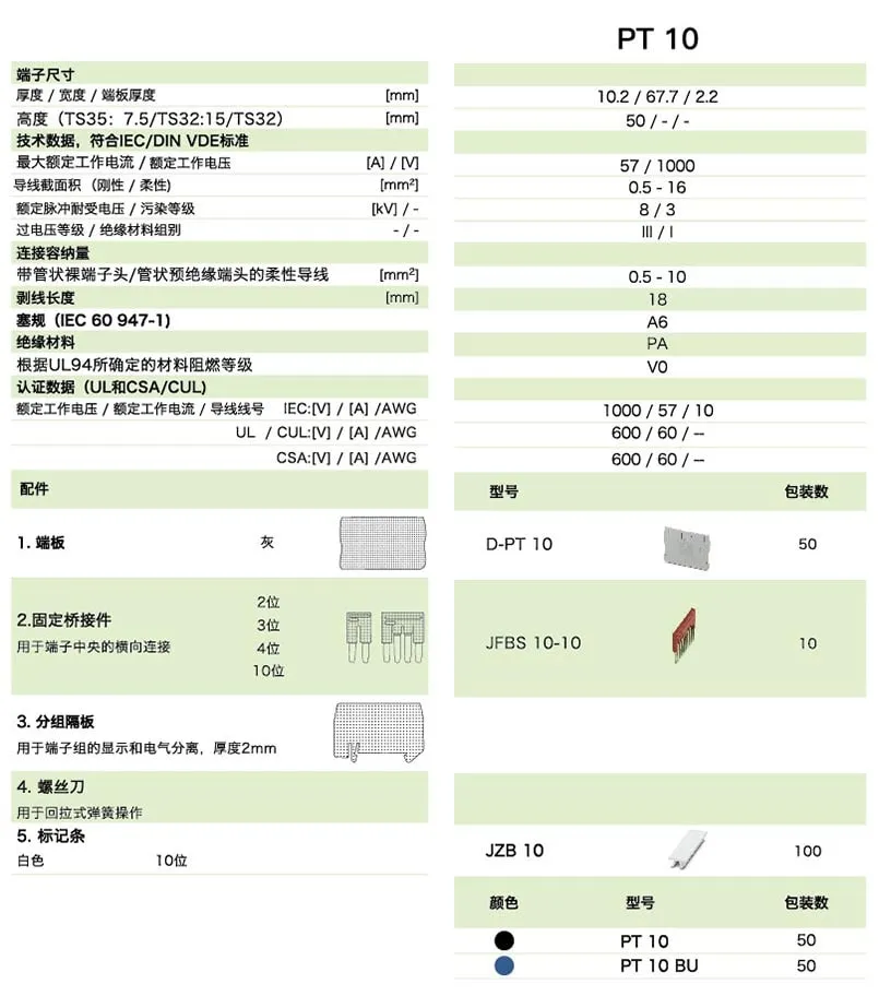 PT直插式系列PT 10(图1)