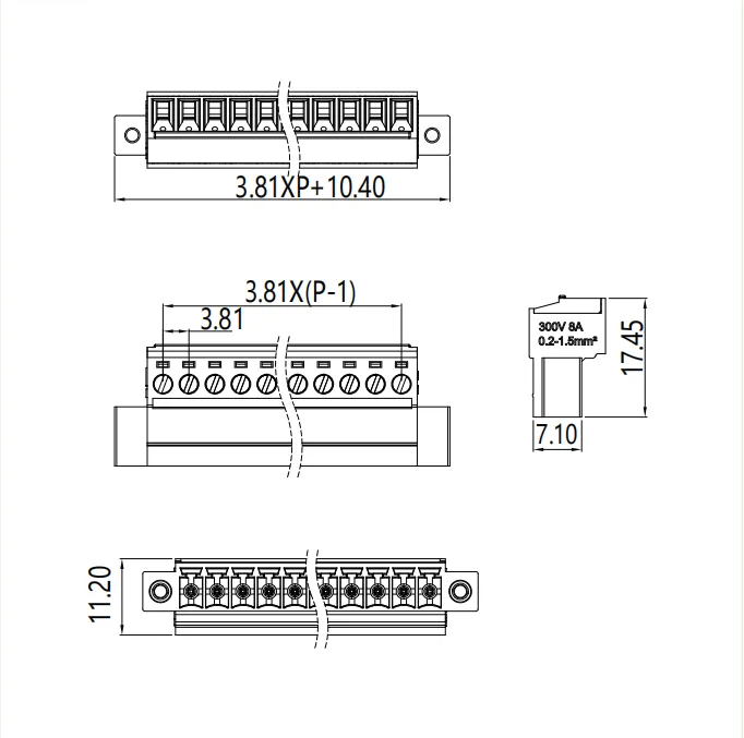 穿墙端子系列PGSTF-381(图1)