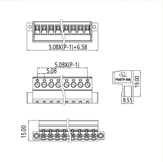 穿墙端子系列PGSTF-508(图1)